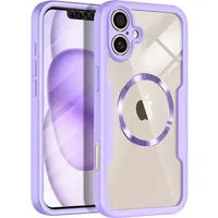 Custodia MagSafe per Apple iPhone 17, Techsuit, ColorVerse 360, Viola — 3