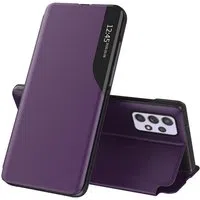 Custodia per Samsung Galaxy A52s 5G A528 / A52 5G A526 / A52 A525, Techsuit, eFold, Viola — 3