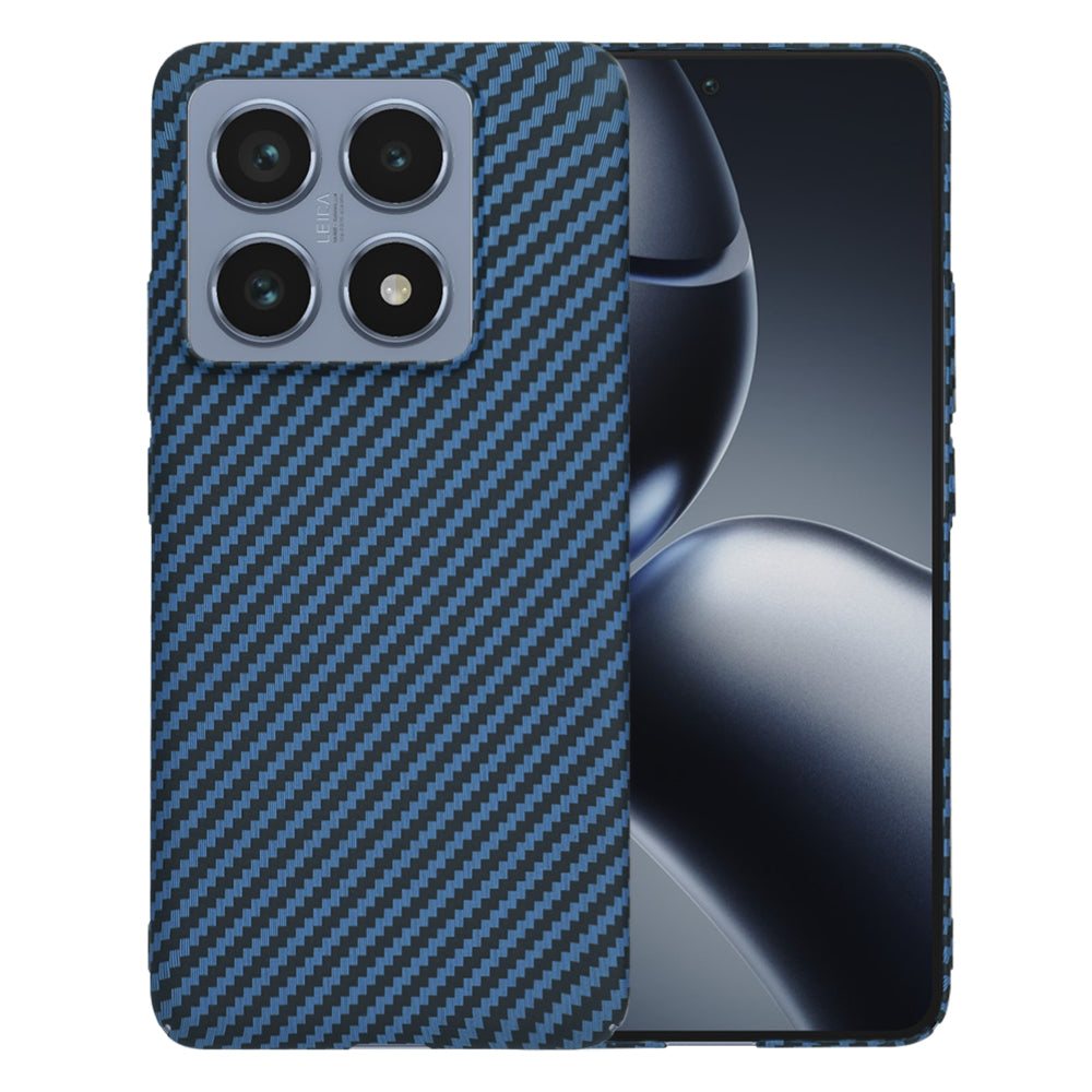 Techsuit Custodia per Xiaomi 14T Pro, Techsuit, Carbonite FiberShell, Turchese