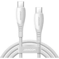 Cavo Dati e Ricarica USB-C - USB-C Joyroom S-A59 Vibrant, 60W, 1.2m, Bianco — 3