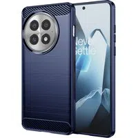 Custodia per OnePlus 13, Techsuit, Carbonio, Blu — 3