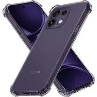 Custodia per Oppo Reno16 F / Reno16 FS, Techsuit, Shockproof Clear, Fumè — 3