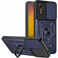 Custodia per Samsung Galaxy Xcover7 G556, Techsuit, CamShield, Blu — 3