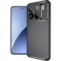 Custodia per Xiaomi 15 Pro, Techsuit, CarbonFiber, Nera — 3