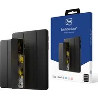 Custodia per Samsung Galaxy Tab A9+, 3MK, Soft Tablet, Nera — 3