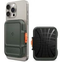 Portafoglio Magsafe, Spigen, Lock Fit, Verde AFA08528 — 3