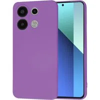 Custodia per Xiaomi Redmi Note 13 4G, Techsuit, SoftFlex, Viola — 3