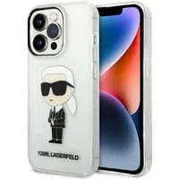 Custodia per Apple iPhone 14 Pro, Karl Lagerfeld, IML Ikonik NFT, Trasparente — 3