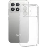 Custodia per Xiaomi Poco F8 Pro, Techsuit, Clear, Trasparente — 3