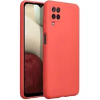 Custodia per Samsung Galaxy A12 A125 / M12 M127 / A12 Nacho A127, OEM, Silicone, Rossa — 3