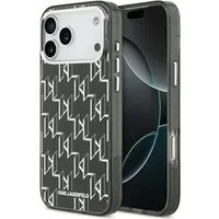 Custodia MagSafe per Apple iPhone 17 Pro Max, Karl Lagerfeld, IML KL Monogram, Nera — 3