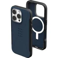 Custodia MagSafe per Apple iPhone 16 Pro, Urban Armor Gear, Civilian, Blu Navy — 3