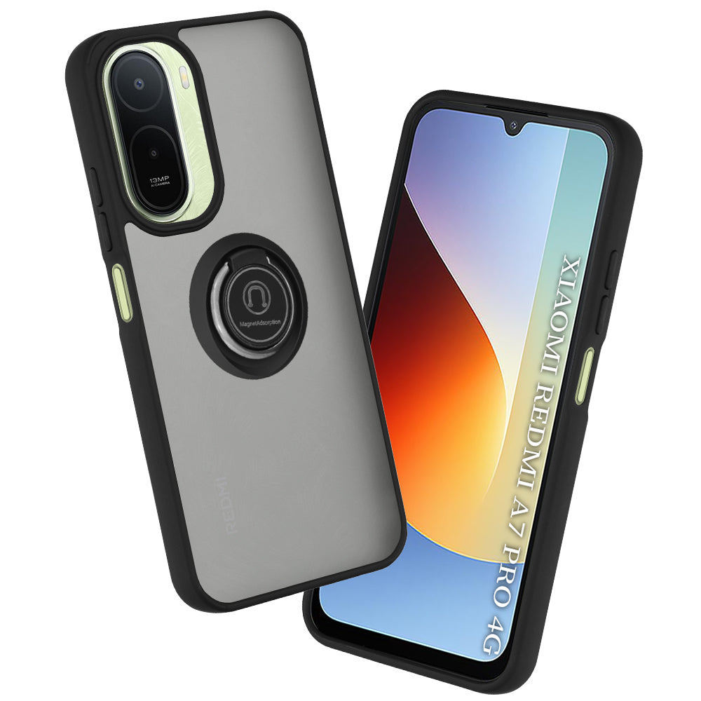 Custodia per Xiaomi Redmi A7 Pro 4G, Techsuit, Glinth, Nera
