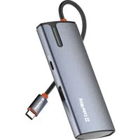 Hub USB-C ColorWay CW-HUB01, 5in1, Argento — 3