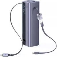 Batteria Esterna Baseus EnerGeek GR11, 25000mAh, 200W, QC + PD, 1 x USB-A - 3 x USB-C, Grigio E0028Q00 — 3