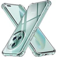Custodia per Honor Magic5 Pro, Techsuit, Shockproof Clear, Trasparente — 3