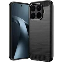 Custodia per Xiaomi 17T, Techsuit, Carbonio, Nera — 3
