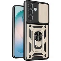 Custodia per Samsung Galaxy S26 Plus S947, Techsuit, CamShield, Dorata — 3