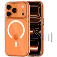 Custodia MagSafe per Apple iPhone 17 Pro Max, Tech-Protect, MagPeak, Trasparente — 3