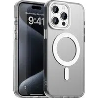Custodia MagSafe per Apple iPhone 15 Pro, Techsuit, CandyCase, Bianca — 3