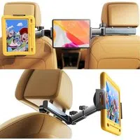 Supporto Auto Poggiatesta Lisen per Telefono / Tablet, 4.7inch - 12.9inch, Nero YL0423090004 — 3