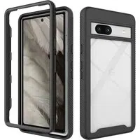 Custodia per Google Pixel 7a, Techsuit, Defense360 Pro, Nera — 3