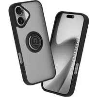 Custodia per Apple iPhone 17, Techsuit, Glinth, Nera — 3
