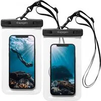 Custodia Universale Waterproof per Telefono max. 3.5inch - 7inch, Spigen, A601, Set 2 pezzi, Trasparente AMP03098 — 3
