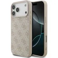 Custodia per Apple iPhone 17 Pro Max, Guess, 4G Classic, Rosa — 3