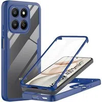 Custodia per Honor 400 Smart 4G / X7d 4G / 400 Smart 5G, Techsuit, ColorVerse 360, Blu — 3