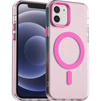 Custodia MagSafe per Apple iPhone 12 / 12 Pro, Techsuit, CandyCase, Rosa — 3