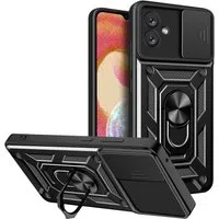 Custodia per Samsung Galaxy A04e A042 / M04 M045, Techsuit, CamShield, Nera — 3