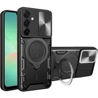 Custodia per Samsung Galaxy A26 A266, Techsuit, CamGuard Pro, Nera — 3