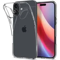 Custodia per Apple iPhone 16, Spigen, a cristalli liquidi, trasparente ACS08190 — 3