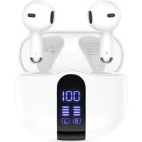 Auricolare Bluetooth Tech-Protect Ultraboost Core G2, TWS, Bianco — 3
