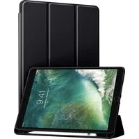 Custodia per Apple iPad Air (2019) / Pro 10.5 (2017), Techsuit, Flex Trifold, Nera — 3