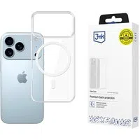 Custodia MagSafe per Apple iPhone 17 Pro, 3MK, Clear MagCase, Trasparente — 3