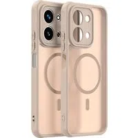 Custodia MagSafe per Xiaomi Redmi 15C 5G / 15C 4G, Techsuit, HaloFrost II, Dorata — 3