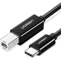Cavo stampante UGREEN US370, USB-C - USB-B, 2 m, nero — 3
