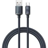 Cavo Dati e Ricarica USB-A - USB-C Baseus Crystal Shine Series, 100W, 1.2m, Nero CAJY000401 — 3