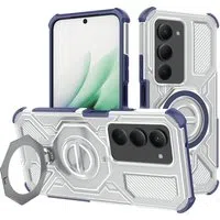 Custodia per Xiaomi Redmi 15 5G / 15 4G, Techsuit, Carbon Shield Pro, Blu — 3