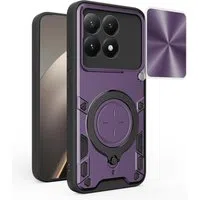 Custodia per Xiaomi 15T, Techsuit, CamGuard Pro, Viola — 3