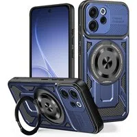 Custodia per Oppo Reno15 FS / Reno15 F, Techsuit, RuggedCam, Blu — 3