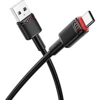 Cavo Dati e Ricarica USB-A - USB-C Borofone BX110 Beneficio, 18W, 1m, Nero — 3
