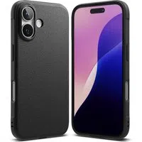 Custodia per Apple iPhone 16 Plus, Ringke, Onyx, Nera — 3