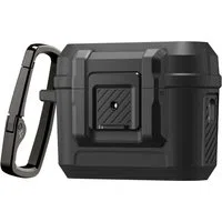 Custodia Spigen Lock Fit per Apple AirPods Pro 3, Nera Opaca ACS09825 — 3