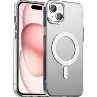 Custodia MagSafe per Apple iPhone 15 Plus, Techsuit, CandyCase, Bianca — 3