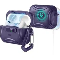 Custodia ESR Cyber FlickLock per Apple AirPods Pro 3, Viola — 3