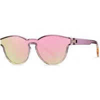 Occhiali da Sole Unisex Techsuit TR7545, Polarizzati, Protezione UV, Viola Gialli Rosa — 3