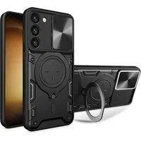 Custodia per Samsung Galaxy S23 S911, Techsuit, CamGuard Pro, Nera — 3